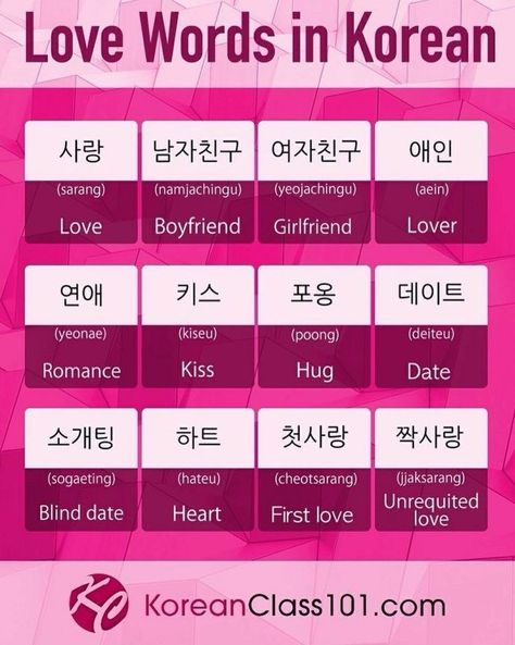 Korean Love Words, South Korean Language, Words In Korean, Korean Handwriting, Education Tattoos, Korean Verbs, Learning Korean Grammar, Korean Love, Animals Quotes