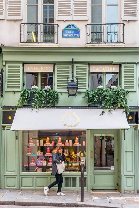 Patisserie Design, Professional Photoshoot, Retail Facade, Shop Facade, Paris Store, Storefront Design, Building Front, Coffee Shop Aesthetic, Paris Cafe