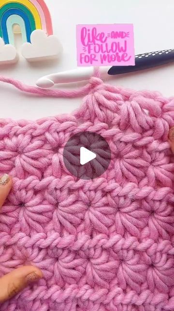 Leonela Cevallos| Crochet Patterns and Crochet Tutorials on Instagram: "FREE TUTORIAL ⭐How beautiful is this Stitch? Do you wanna make it? Just follow my free tutorial on YouTube and create anything from a blanket to a sweater ☺🌈

#crochetblanket #crochetstar #freecrochetpattern #learntocrochet #crochettutorial #woolandthegang #lovecrafts #ganchillocreativo #crochemoderno #crochetinspiration #crochetbabyblanket" Free Crochet Video Tutorials, Throw Blanket Ideas, How To Do Crochet, Throw Blanket Pattern, Basket Pattern, Blanket Ideas, Crochet Throw Blanket, Cozy Crochet, Crochet Hats Free Pattern