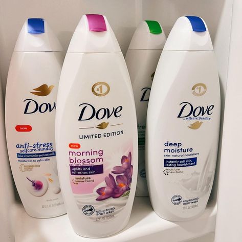 Body Wash Aesthetic, Woman Hygiene, Wash Aesthetic, Dove Products, Lotion Skin Care, Dove Soap, Parfum Victoria's Secret, Dove Body Wash, Essence Makeup