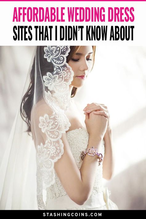 Finding your dream wedding dress is a daunting task, can cost a lot of money. You can still get to wear your dream dress if you look harder.  In this post are some websites that have gorgeous wedding dresses that suit in your wedding budget. #affordableweddingdresses #lowbudgetweddingdresses Low Budget Wedding Dress, Wedding Dress On A Budget, Wedding On A Small Budget, Budget Wedding Dress, Dress Sites, Wedding Alters, Low Budget Wedding, 2nd Wedding, Wedding On A Budget