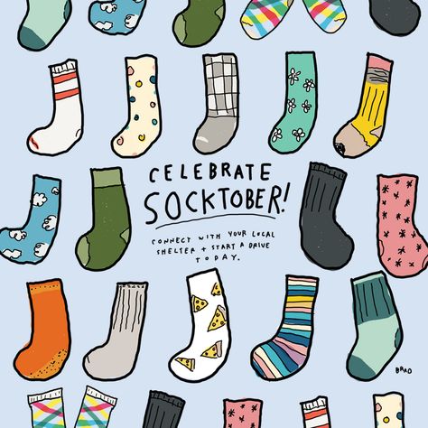 Socktober College Event Ideas, Community Service Ideas, Philanthropy Events, College Club, College Event, Community Service Projects, School Leadership, Ra Ideas, School Clubs