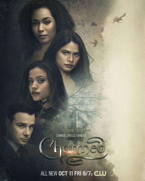 Charmed Reboot, Rupert Evans, Geek Charming, Every Witch Way, Sarah Jeffery, Charmed Tv Show, Charmed Tv, Charmed Sisters, Gina Rodriguez