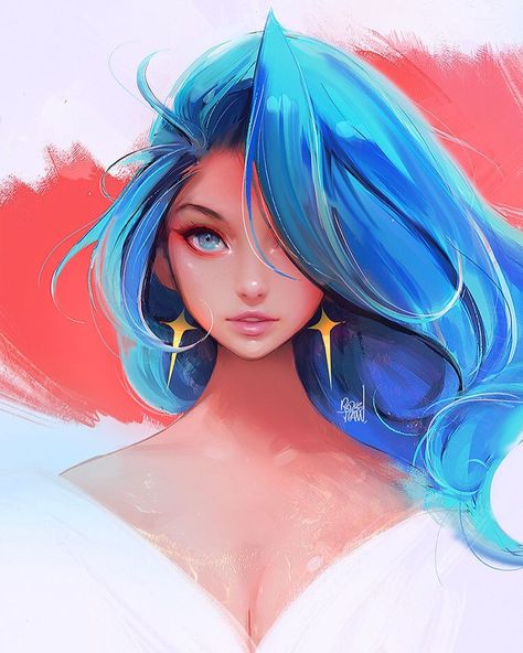 Ross Tran sur Instagram : Colored my miracle sketch that I drew for charity! Thank you to the kind Individual who purchased the sketch. Together, we helped create… Ross Draws, Ross Tran, Dibujos Pin Up, My Miracle, Female Character Design, Art Reference Photos, Portrait Drawing, Character Concept, Aesthetic Art