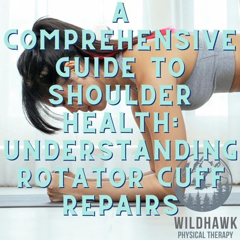 At WildHawk Physical Therapy, we recognize the importance of comprehensive care throughout the rotator cuff repair journey. Our team of experienced physical therapists are dedicated to providing support at every stage, from pre-surgery education to post-operative rehabilitation.

If you’re considering rotator cuff repair surgery or are in the recovery phase, don’t hesitate to reach out to us for expert guidance and personalized care.

Learn more about rotator cuff repairs in our blog post! Rotator Cuff Surgery Recovery, Rotator Cuff Surgery, Rotator Cuff Tear, Rotator Cuff Injury, Rehabilitation Exercises, Injury Recovery, Surgery Recovery, Rotator Cuff, Pelvic Pain