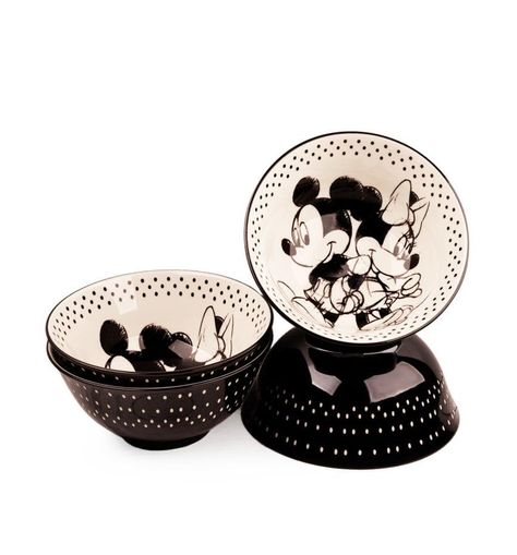 PRICES MAY VARY. Cherished Mickey & Minnie Design: Celebrate friendship and love with our set of 4 Disney Mickey & Minnie Mouse Best Friends Tidbit Bowls. Each 6-inch bowl features adorable, vibrant artwork of Mickey and Minnie, making every bite a reminder of the joy and companionship these iconic characters represent. High-Quality Ceramic Material: Crafted from premium ceramic, these bowls are designed for durability and long-lasting use. Safe for the microwave and dishwasher, they offer the p Minnie Mouse Nursery, Minnie Mouse Kitchen, Disney Kitchen Decor, Mickey Kitchen, Mickey Mouse Kitchen, Gifts Set, Disney Kitchen, Disney Home Decor, Vibrant Artwork