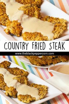 Country Fried Steak And Gravy Recipe, Fried Cube Steak Recipes, Fried Cube Steaks, Country Fried Steak Recipe, Cracker Barrel Recipes, Chicken Fried Steak Recipe, Fried Steak Recipes, Country Fried Steak, Cube Steak Recipes