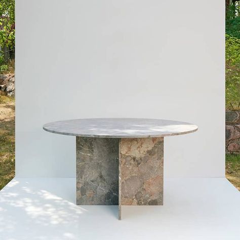 Public Studio – Stockholm Small Round Dining Table, Round Marble Table, Round Bar Table, Marble Tables Design, Round Marble Dining Table, Dining Table Sizes, Round Dining Table Modern, Entrance Table, Marble Dining Table