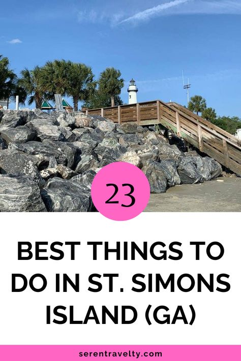 St. Simons Island is the second largest Golden Aisle barrier island in Georgia. The island was immortalized in Georgia Poet Laureate’s The Marshes of Glynn. This picturesque island is a beautiful place to visit when you want to escape to the coast for salt in your hair and sand beneath your feet. 
Here are 23 great things to do in St. Simons Island, according to a local expert. What To Do In St Thomas Virgin Islands, St Simons Island Wedding, Saint Simons Island Georgia, Poet Laureate, Georgia Beaches, St Simons Island Georgia, Saint Simons Island, St. John’s Virgin Islands, St Simons Island