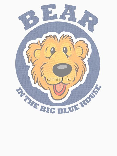 Bear In The Big Blue House Drawing, Bear In The Big Blue House Wallpaper, Bear In The Big Blue House Tattoo, Bear In The Big Blue House Birthday, Bear In The Big Blue House Party, Bear In The Big Blue House, Cartoon Collage, Max And Roxanne, Big Blue House