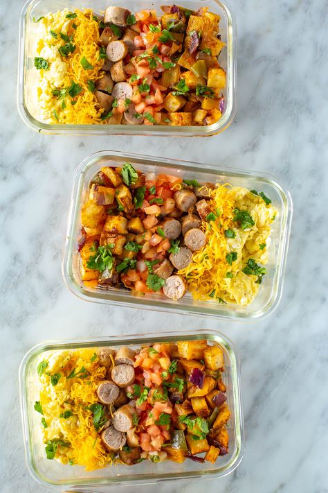 These delicious Breakfast Bowls are a hearty breakfast idea that can be reheated in the microwave - they're perfect for meal prep! Healthy Breakfast Bowls Meal Prep, Breakfast Bowls Meal Prep, Meal Prep Recipes Breakfast, Breakfast Bowl Meal Prep, Prep Breakfast Bowls, Meal Prep Breakfast Bowls, Intentional Eating, Breakfast Meal Prep Recipes, Easy Breakfast Meal Prep