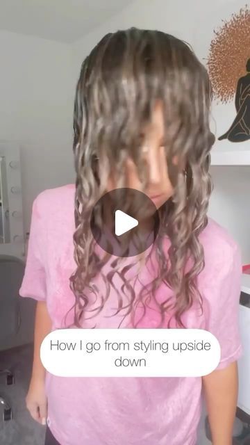 Claire 🇬🇧 on Instagram: "HOW I FLIP UPRIGHT AFTER STYLING So many questions over the last few days on how I flip upright after styling so I wanted to re visit and share my technique again on how I do this Let me know if this works for you 🥰 #stylingcurlyhair #diffusingcurls #curlclumps #curlywavy #curlyhairroutine #curlyhair #curlyhairtutorial #curlsfordays #curlynewbie #curlyhairgoals #curldefinition #washdayroutine #curlytips #curlsofinstagram" Hair Color Ideas For Natural Curly Hair, Nurse Curly Hairstyles, Refresh Wavy Hair Next Day, How To Make Your Hair Wavy Overnight, Hairdos For Wavy Hair, Curly Cuts, S Curl, Curly Hair Tutorial, So Many Questions