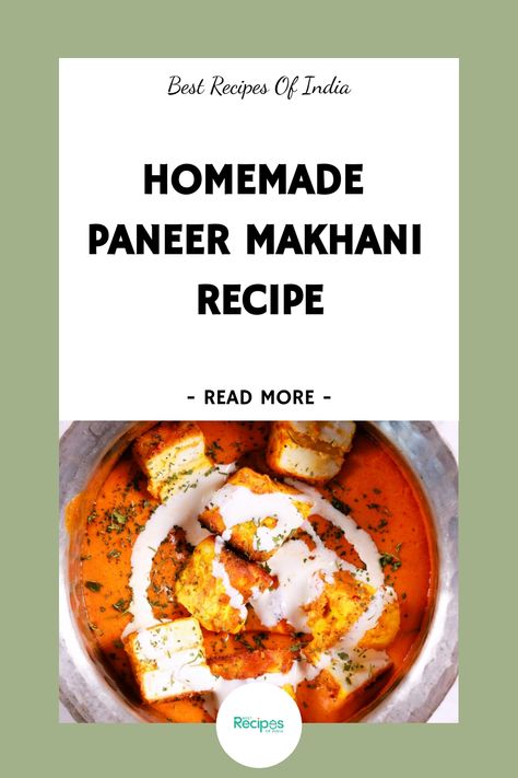 Homemade Paneer Makhani recipe with creamy tomato sauce and paneer cubes, presented on a plate. Paneer Makhani Recipe, Makhani Recipe, Homemade Paneer, Paneer Makhani, How To Make Paneer, Cooking Cream, Light Appetizers, Vegetarian Indian, Creamy Tomato Sauce