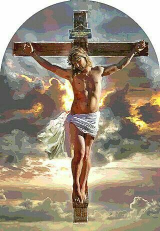 God and Jesus Christ Geseënde Paasfees, Crucifixion Of Jesus, Pictures Of Christ, Religious Pictures, Jesus And Mary Pictures, Jesus Photo, Jesus Christ Art, Catholic Images, Pictures Of Jesus Christ