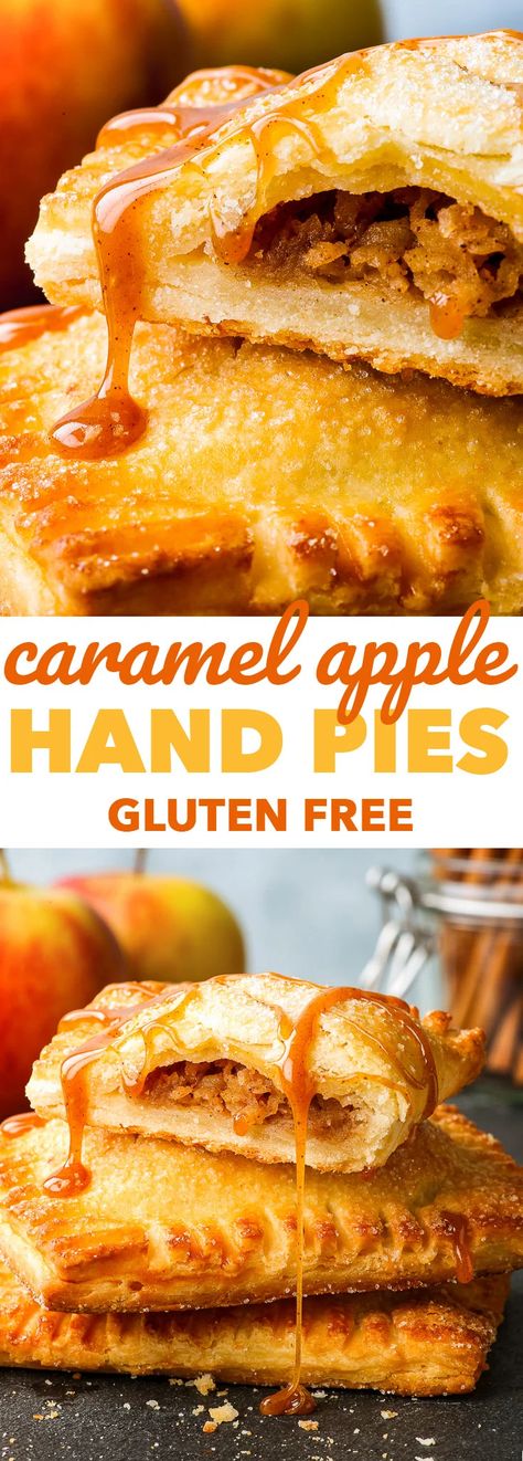 Caramel Apple Hand Pies, Gluten Free Caramel Apples, Caramel Cakes, Gluten Free Caramel, The Loopy Whisk, Loopy Whisk, Thyroid Recipes, Gluten Free Pastry, Apple Hand Pies