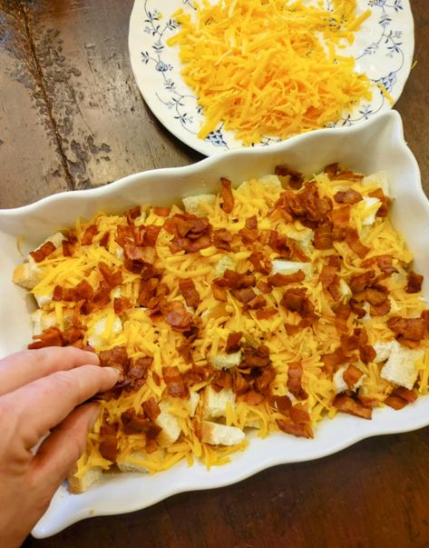 Make Ahead Bacon, Egg and Cheese Breakfast Casserole - an Overnight Recipe Breakfast Casserole Bacon Egg Cheese, Egg And Bacon Casserole, Bacon Egg Cheese Casserole, Make Ahead Bacon, Bacon Egg And Cheese Casserole, Egg And Cheese Breakfast Casserole, Bacon Breakfast Casserole, Egg And Cheese Casserole, Overnight Casserole