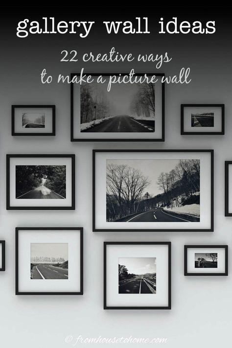 Picture Wall Layout, Picture Frame Arrangements, Wine And Paint Night, Hallway Pictures, Picture Walls, Gallery Wall Ideas, Picture Gallery Wall, Frame Layout, Gallery Wall Layout