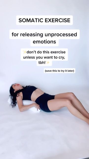 Somatic Exercises Cortisol, Traumatic Release Exercises, Stretching For Emotional Release, Emotional Release Exercises, Somatic Healing Stretches, Somatic Exercises For Anger, Somatic Workout Challenge, Release Emotions, Somatic Exercises Videos