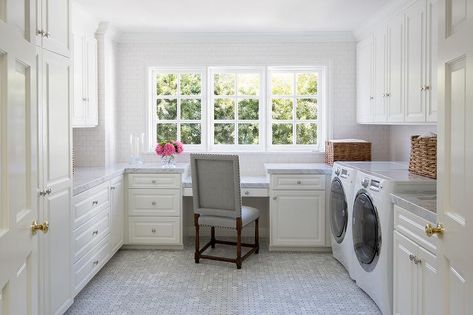 Room And Office Combo Ideas, Unfinished Basement Laundry, Laundry Craft Rooms, Transitional Laundry Room, Laundry Room/mud Room, Pantry Laundry Room, Room Storage Diy, Basement Laundry Room, Dream Laundry Room