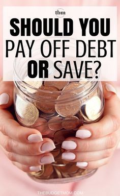 Here are three strategies to help you decide if you should pay off debt first or if you should start saving your money. Maybe you can do both? Save Money | Debt | Personal Finance via @The Budget Mom | Budget Tips, Save Money, Get out of Debt and More! Dti Folklore, Gyat Clapping, Indie Dress, Folklore Dress, Tudor Period, Pay Debt, Debt Payoff Printables, Budget Mom, Debt Freedom