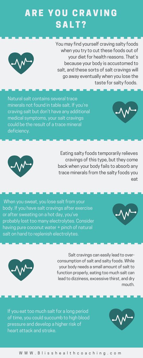 Learn what your salt cravings are saying and what you may need. Your body is constantly talking to you! Craving Salt, Salt Craving, Health Infographics, Acupuncture Benefits, Simple Healthy Recipes, Detox Tips, Salty Foods, Health Coaching, Food Out