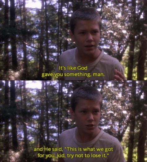 River Phoenix as Chris Chambers in Stand by Me Stand By Me Quotes, Chris Chambers, River Phoenix, 80s Movies, Movie Lines, Film Quotes, Tv Quotes, Dirty Dancing, Iconic Movies