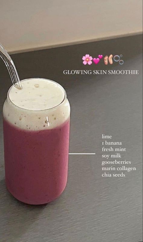 Almond Daughter, Easy Healthy Smoothies, Healthy Smoothie Recipes, Smoothie Drink Recipes, Healthy Food Dishes, Healthy Food Motivation, Healthy Drinks Recipes, Fruit Smoothie Recipes, Healthy Smoothie