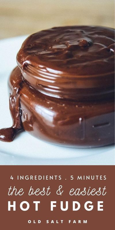 Hot Fudge Recipe, Ice Cream Sauce, Brownies Cake, Homemade Hot Fudge, Easy Holiday Desserts, Easy Chocolate Desserts, Hot Fudge Sauce, Fudge Sauce, Dessert Ingredients