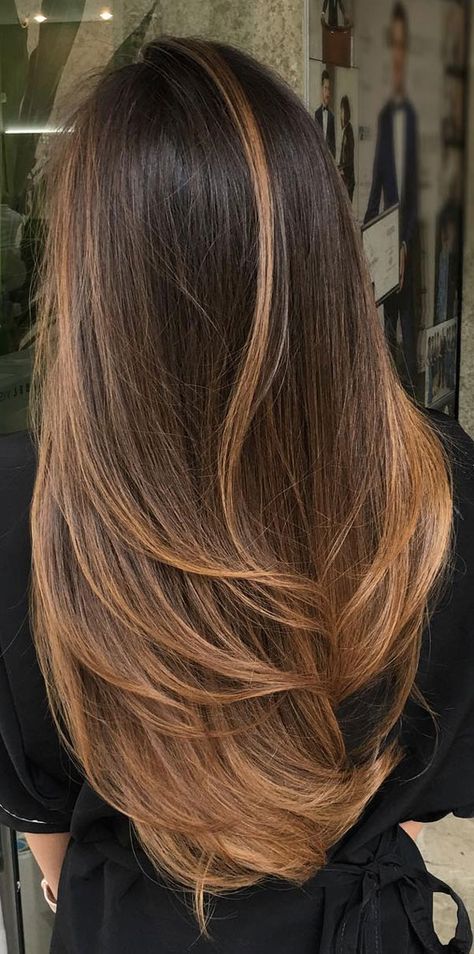 10 Beautiful Hair Colour Ideas That You Should Try This Season Light Brown Hair Styles, Brown Hair Styles, Rambut Brunette, Brown Hair Looks, Brown Hair Inspo, Brunette Hair With Highlights, Caramel Highlights, Beautiful Hair Color, Brown Hair Balayage