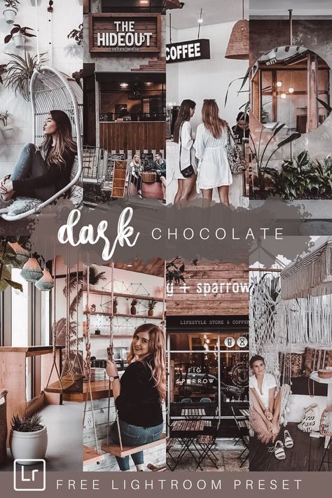 DARK CHOCOLATE FREE LIGHTROOM PRESET FREE DNG Dng Lightroom Presets Free, Pretty Presets, Vintage Lightroom Presets, Photography Tips Iphone, Free Lightroom Presets Portraits, Lightroom Presets Tutorial, Lightroom Presets For Portraits, Professional Lightroom Presets, Adobe Lightroom Cc