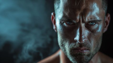 Intense Gaze: A Portrait of Raw Determination https://aifusionart.com/intense-gaze-a-portrait-of-raw-determination/?utm_source=facebook&utm_medium=social&utm_campaign=ReviveOldPost Emotional Character, Creative Logos, Photoshop Design Ideas, Fusion Art, Photoshop Design, Beautiful Smile Women, Creative Logo, Beautiful Smile, Online Games