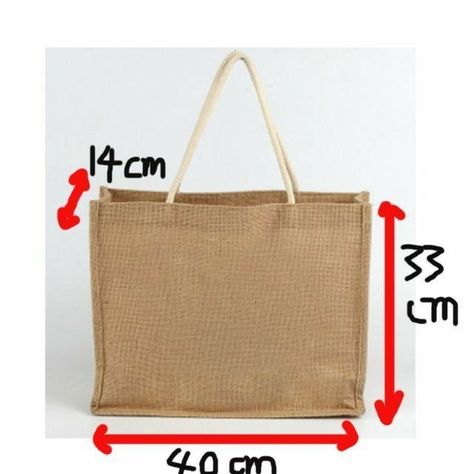 Jute Bags Design, Tote Bags For College, Hessian Bags, Jute Tote Bags, Burlap Bags, Jute Totes, Tote Bags Sewing, Recycle Bag, Diy Tote Bag