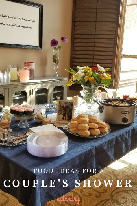 Couples Baby Shower Food, Couples Wedding Shower Themes Ideas Decoration, Bridal Shower For Couples, Wedding Showers For Couples, Wedding Couple Shower Ideas, Couple Shower Food Ideas, Couples Wedding Shower Food Ideas, Couples Wedding Shower Ideas Decoration, Co Ed Bridal Shower Ideas