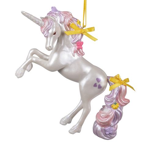 PRICES MAY VARY. Add a majestic touch to the holidays with this Magnificent Unicorn Keepsake Christmas ornament featuring a pearlized paint finish embellished with glitter and ribbon attachments. Hallmark Keepsake Christmas ornaments are fun to collect and make great Christmas gifts for everyone on your list. Plastic Christmas tree ornament measures approximately 4.25 x 3.88 x 1.38 Purchase Includes: One 2022 Keepsake Ornament in gift box for easy gift giving, preservation and storage. Artist cr Keepsake Christmas Ornaments, Christmas Gifts For Everyone, Plastic Christmas Tree, Unicorn Ornaments, White Unicorn, Yellow Ribbon, Paint Finish, Sweet Gifts, Keepsake Ornaments