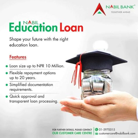 Strive towards a future filled with success with Nabil Education Loan. To know more: https://www.nabilbank.com/individual/products/individual-loans/education-loan For further details, please contact our Customer Care Center at 01-5970015 or email us at customercare@nabilbank.com or write us at https://nabilbank.com/individual/grievance-handling #NabilBank #EducationLoan #Loan Education Loan Creative Ads, Loan Poster Design, Loan Ads, Loan Poster, Bank Ads, Posters Layout, Banks Ads, Student Posters, Graphic Design Posters Layout