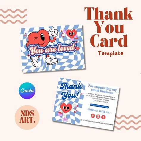 BUNDLING 4 THANK YOU CARD TEMPLATE CANVA PRO ONLY 55K THEME : RETRO & GROOVY 🚫DO NOT COPY DESIGN🚫 MINAT? DM📩 #thankyoucard #thankyoucarddesign #thankyoucardmurah #thankyoucardmedan #thankyoucardset #canvadesign #smallbusiness #smallbusinessowner Copy Design, Interesting Facts About Me, Thank You Card Design, Fun Facts About Yourself, Retro Groovy, Canva Pro, Retro Theme, Thank You Card Template, Modern Business Cards