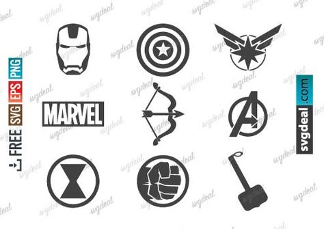 √ 10 Marvel SVG Files For Your Crafting Project - Free SVG Files Free Marvel Svg, Superhero Svg Files Free, Superhero Svg Free, Marvel Svg Files Free, Marvel Svg Free, Marvel Svg, Superhero Symbols, Superhero Svg, Wood Laser Ideas