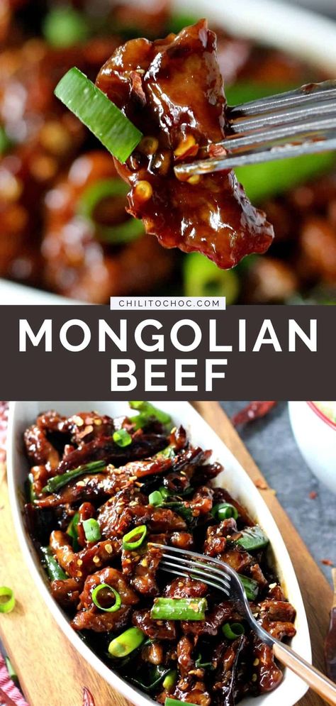 Mongolian Beef And Broccoli Recipe, Spicy Mongolian Beef, Mongolian Sauce, Recipes With Chili Garlic Sauce, Mongolian Beef Recipe, Ginger Beef, Garlic Beef, Mongolian Beef Recipes, Homemade Chinese Food