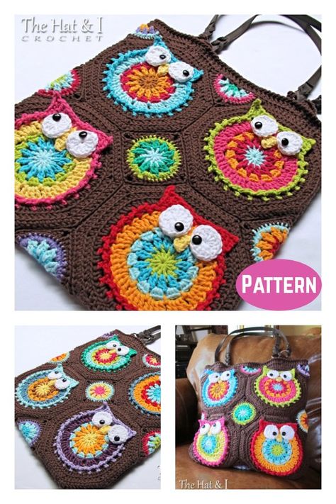 10+ Owl Bag Crochet Patterns - Page 3 of 3 Bag Crochet Patterns Free, Crochet Ipad Cover, Owl Handbag, Yarn Projects Crochet, Owl Tote Bag, Slouchy Hat Pattern, Pouch Crochet, Tote Bag Crochet, Owl Crochet Patterns