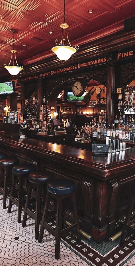 Pub Owner Aesthetic, Irish Pub Lighting, Old English Pub Interior Design, Irish Pub Bar Design, Old Irish Pub Interior, Pub Astethic, Irish Bar Design, Irish Bar Aesthetic, Old Pub Aesthetic