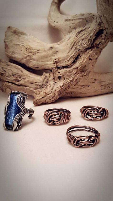 Wrapped Rings, Ring Ideas, Wire Wrapped Rings, Wrap Rings, Class Ring, Wire Wrapped, Wire Wrapping, Rings For Men, Ring