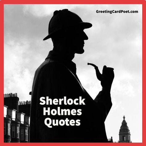 Good Sherlock Holmes quotes Sherlock Holmes Quotes, Elementary My Dear Watson, Sherlock Holmes, Logic, Detective, Human Silhouette, Most Popular, Inspirational Quotes, Reading