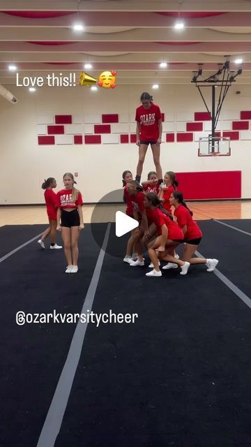 Cheerleading Coaching Center on Instagram: "Yep - gotta try this!  So pretty 📣😊
@ozarkvarsitycheer 

https://www.instagram.com/reel/DBC12Edv16J/?igsh=MWc1anF0eG5kamtkbw==" Cheerleading Videos, Cheerleading Coaching, Coaching Center, So Pretty, Cheerleading, Coaching, On Instagram, Instagram