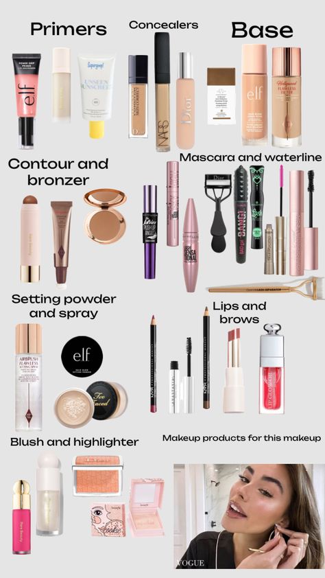 Light Glam, Preppy Makeup, Dag Make Up, Simple Everyday Makeup, Makeup Order, Everyday Glam, Makeup Bag Essentials, Makeup Help, Face Makeup Tips