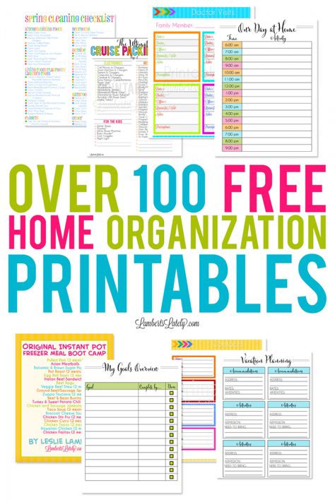 free_home_organization_printables Family Binder Free Printables, Home Organization Printables, Life Binder Printables, Life Organization Printables, Life Organization Binder, Binder Printables Free, Home Organization Binders, Cleaning Checklists, Organizational Printables