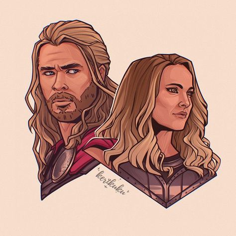 Thor And Jane, Thor Art, Jane Foster, Chadwick Boseman, Marvel Entertainment, Marvel Dc Comics, Avengers Assemble, Marvel Art, Big Love