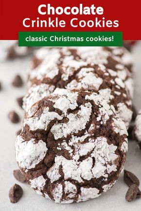 Coffee Flavored Cookies, Chocolate Crinkle Cookies Recipe, Cool Whip Cookies, Crackle Cookies, Crinkle Cookies Recipe, Mocha Cookies, Chocolate Crinkle, Chocolate Crinkle Cookies, Chocolate Crinkles