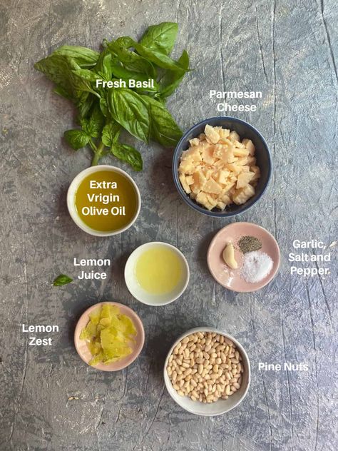 Pesto is a divine, fresh, luscious green basil sauce that will brighten your pasta, pizza, roasted veggies and crostini. Make it as often as you can. #pesto #sauce #Italian #pasta #gluten-free #vegetarian #vegan #recipe #basil Best Pesto Pasta Recipe, Italian Pesto Recipe, How To Make Basil Pesto, How To Make Pesto Pasta, 1month Challenge, Things To Make With Basil, Basil Pesto Pasta Recipes, Healthy Pesto Recipe, Italian Pesto Pasta