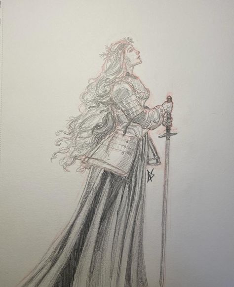 Another pencil sketch! Been taking a little break from painting, but I’ll get some paintings done soon! . . . . . . . #art #artistsoninstagram #pencil #pencildrawing #sketchart #sketchbook #fantasy #fantasyart #medieval #medievalart #fyp Fantasy Sketches Pencil, Medieval Drawings Sketch, Fantasy Sketches, Little Sketches, Medieval Drawings, Art Pencil, Doodle Art Designs, Medieval Art, Drawing Tips