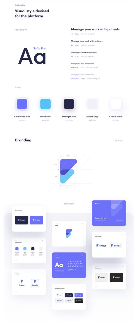 App Presentation Design, Style Guide Ui, Logo Design Presentation, To Do App, Ux Design Trends, Ui Ux 디자인, Ui Color, Desain Ui, Style Guide Design